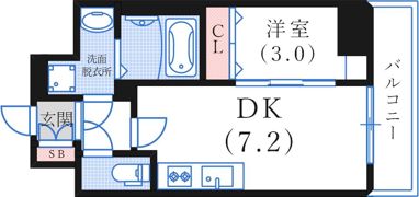 SDグランツ神戸ハーバーシティの間取り画像