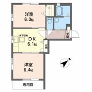 オーシャンビュー駿河の間取り画像
