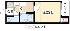 アミティエ喜多山の間取り画像