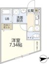 グロースリングさいたま新都心の間取り画像