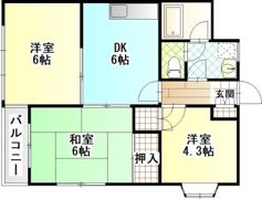 セレーノ東町IIの間取り画像
