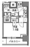 S-RESIDENCE新御徒町Eastの間取り画像