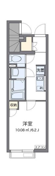 クレイノ浜田山Aの間取り画像