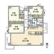 ホームズ杉並阿佐ヶ谷の間取り画像