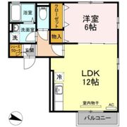 パレーシャルⅡの間取り画像