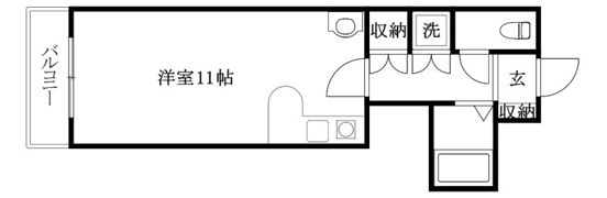 ヴィラ・アンソレイエ南梅本の間取り画像