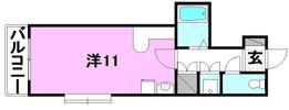 ヴィラ・アンソレイエ南梅本の間取り画像