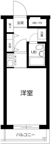 ノーブル西大井の間取り画像