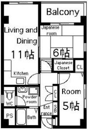 LOFTY上町の間取り画像