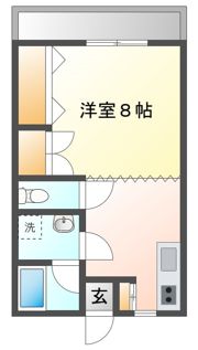 グリーンハイツ札元の間取り画像