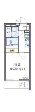 クレイノクレージュ柳原の間取り画像