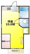 六三四ハイツの間取り画像