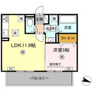 アテリア伍番館の間取り画像