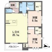 サニーウエストの間取り画像