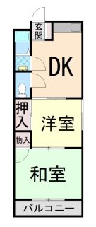 東峰レジデンスの間取り画像