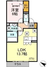 ヴェルドミールBの間取り画像