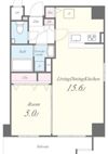 COMFORT RESIDENCE NIPPORIの間取り画像