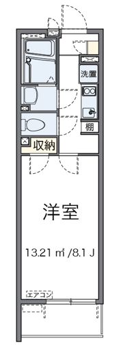 クレイノボンヌシャンスの間取り画像