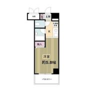 クレール東天満の間取り画像