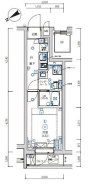 アルテシモアクレの間取り画像
