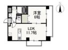 エルベ瓦町の間取り画像