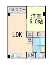 メープル御影中町の間取り画像