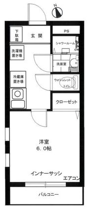 ウイングウエストの間取り画像