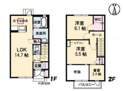 エアリーコート吉島西の間取り画像