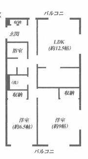 シティヒル山手24都会の丘 2号棟の間取り画像