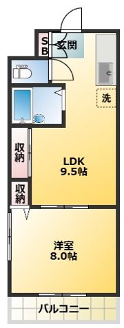 ロックグランデの間取り画像
