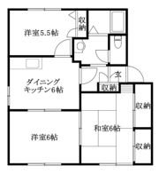 ア・ラ・モード鷹子Aの間取り画像