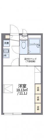 レオパレスイーストハイム銚子の間取り画像