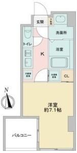 リエス鶴舞WEST TOWERの間取り画像