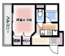 クレール住道の間取り画像