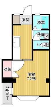 クリスタルヴィラの間取り画像
