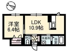 ベレオ海岸通りの間取り画像