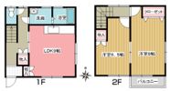 小沢テラスハウスの間取り画像