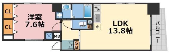 アルデールヒル内久宝寺の間取り画像