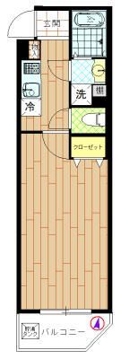 アリーチェ中野富士見町の間取り画像
