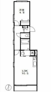 ガーデンハイウェルの間取り画像