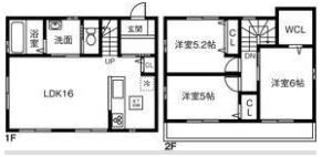 Land court 尾張旭駅Aの間取り画像