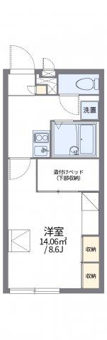 レオパレス櫻花の間取り画像