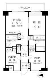 ライベスト武蔵小金井の間取り画像