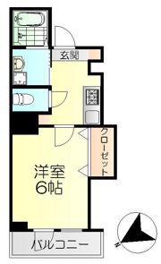 Erfolg本通の間取り画像