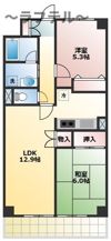 フォンターナ秋津の間取り画像