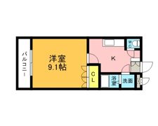 サンライズA棟の間取り画像