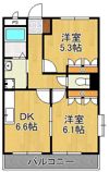 カーサフェリーチェONGAの間取り画像