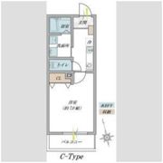 プルメリア阪大前の間取り画像