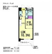 アネシスデュオの間取り画像