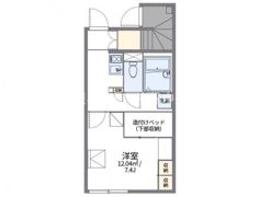 レオパレスShikoku中央の間取り画像